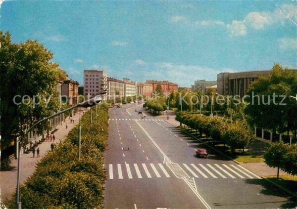 Minsk Weissrussland Leninsky Prospekt
