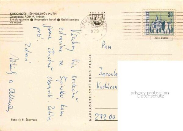 Spindleruv Mlyn Spindlermuehle Zotavovna ROH 9. kveten Krkonose Erholu – Bild 2