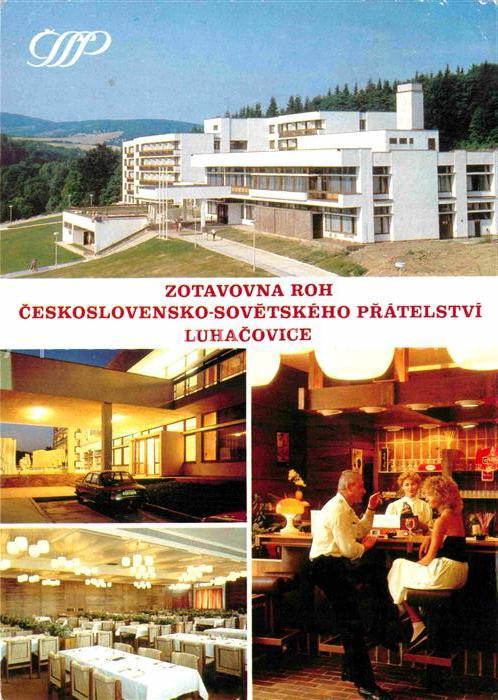Luhacovice Zotavovna ROH Ceskoslovensko Sovetskeho
