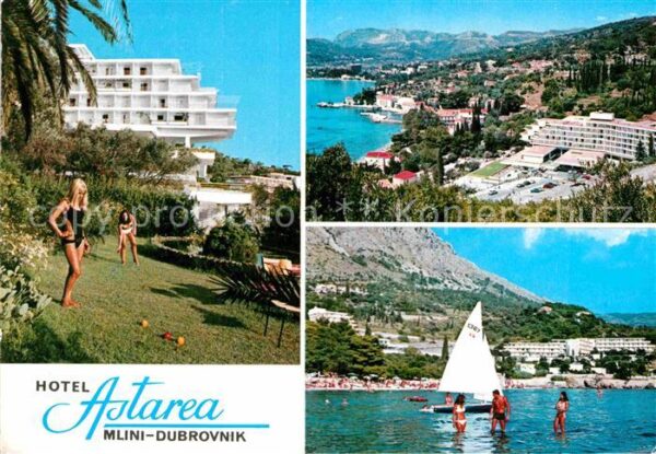 Mlini Hotel Astarea Badestrand Segeln Küste