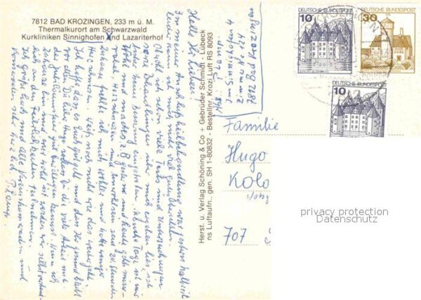 Bad Krozingen Kurkliniken Sinnighofen und Lazariterho – Bild 2