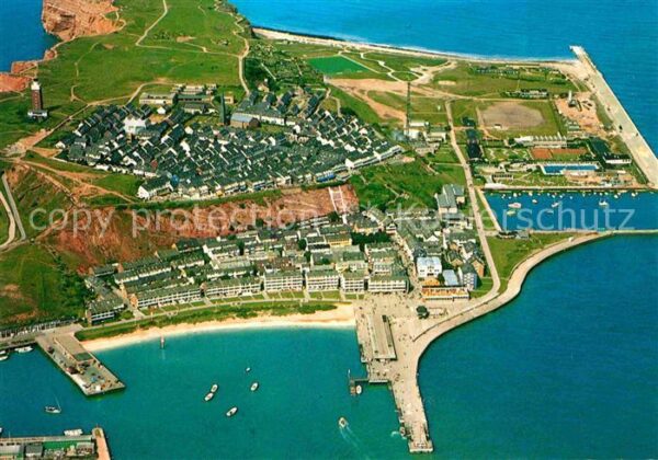 Helgoland Fliegeraufnahme