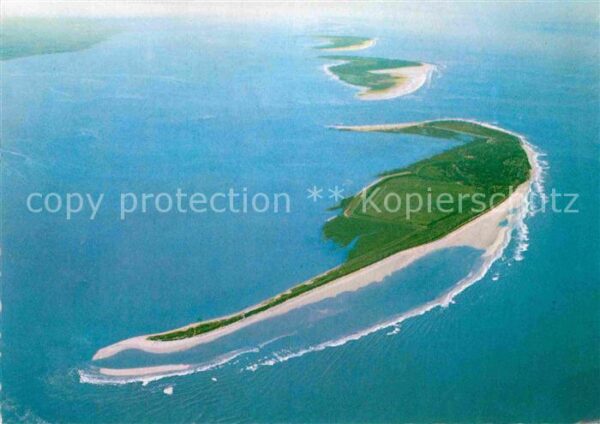 Wangerooge Nordseebad Luftaufnahme aus etwa 2500 m Höhe Nords