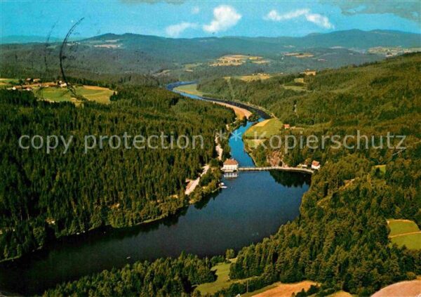 Hoellensteinsee Kraftwerk Naturpark Bayerischer Wald Fl