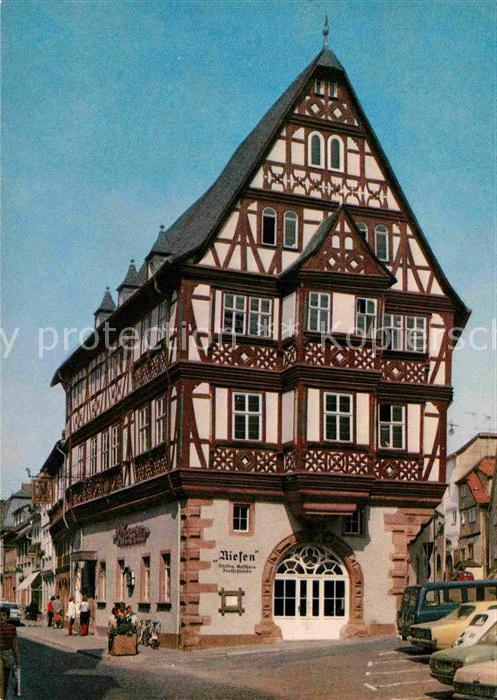 Miltenberg Main Gasthaus zum Riesen Deutschlands ältest