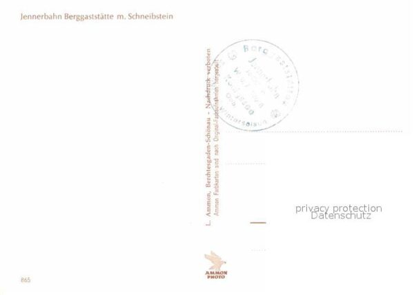 Berchtesgaden Jennerbahn Berggaststätte mit Schneibst – Bild 2