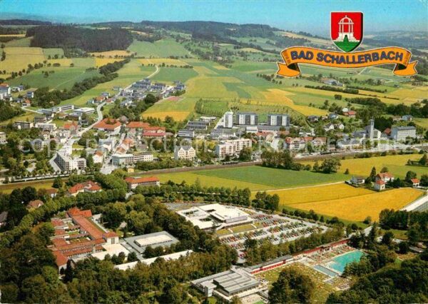 Bad Schallerbach Kurort Schwefelbad Fliegeraufnahme