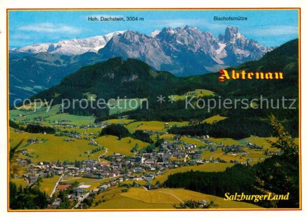 Abtenau Panorama Tennengebirge Hoher Dachstein