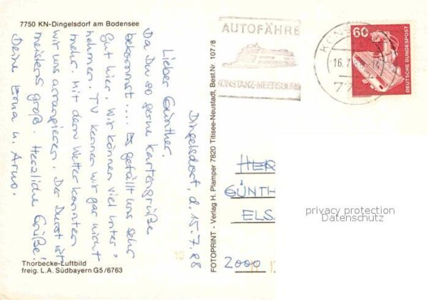 Dingelsdorf Fliegeraufnahme – Bild 2