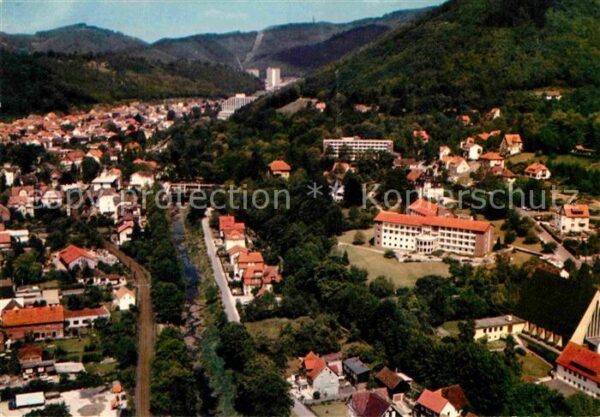 Bad Lauterberg Kneippheilbad Kurort Fliegeraufnahme