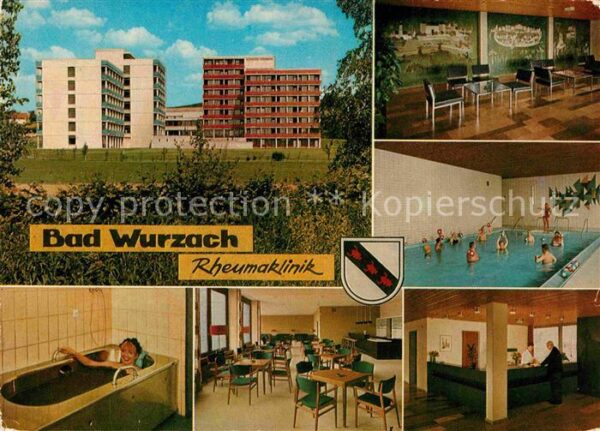 Bad Wurzach Rheumaklinik Kuranwendung Hallenbad Caf