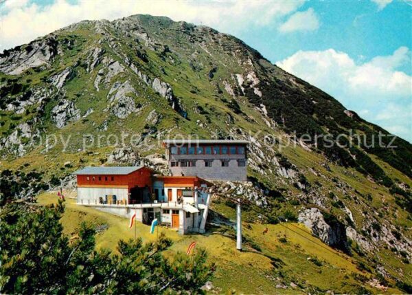 Sonnwendjoch Berghaus Bergstation Bergbahn gegen Ros