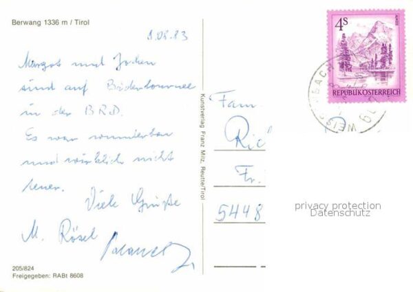 Berwang Tirol Fliegeraufnahme – Bild 2
