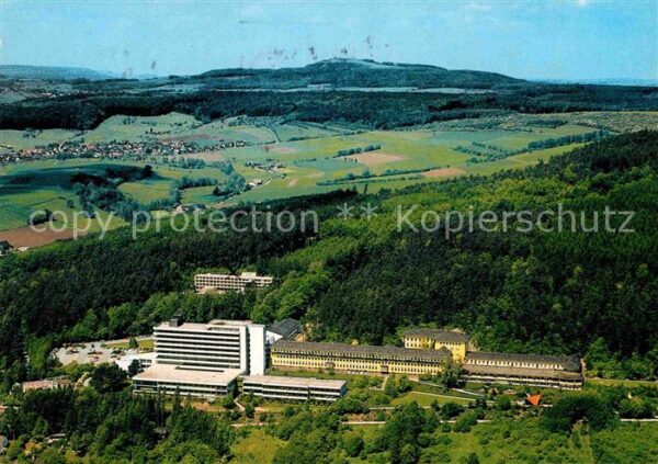 Hoexter Weser Weserberglandklinik Fliegeraufnahme