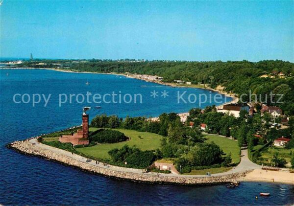 Moeltenort U Boot Ehrenmal Ostseebad Fliegeraufnah