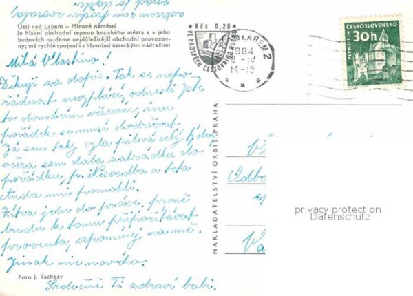 Usti nad Labem Mirove namesti Friedensplatz – Bild 2