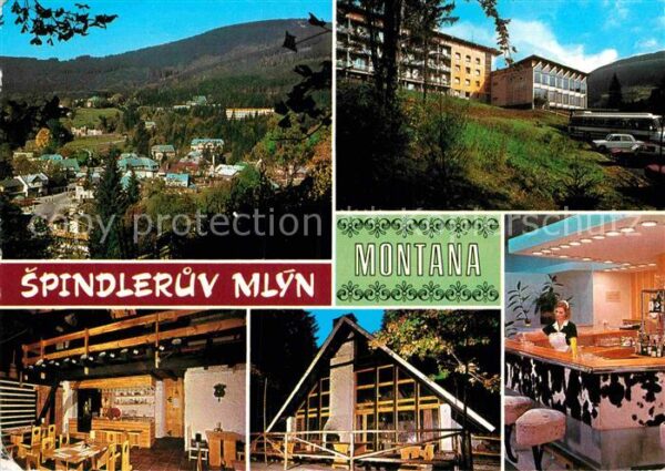 Spindleruv Mlyn Spindlermuehle Krkonose Erholungsheim im Riesengebirge