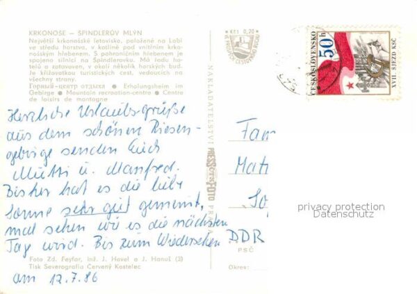 Spindleruv Mlyn Spindlermuehle Krkonose Erholungsheim im Riesengebirge – Bild 2