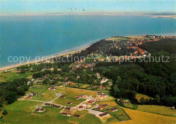 Hohwacht Ostseebad Fliegeraufnahme
