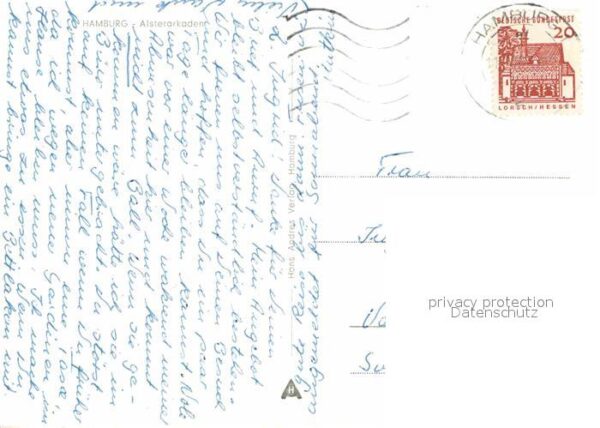 Hamburg Alsterarkaden Schwäne – Bild 2