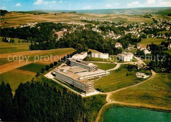 Bad Steben Sanatorium Franken der BfA im Frankenwa