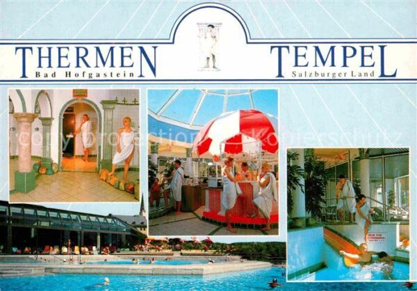 Bad Hofgastein Thermen Tempel Thermalbad
