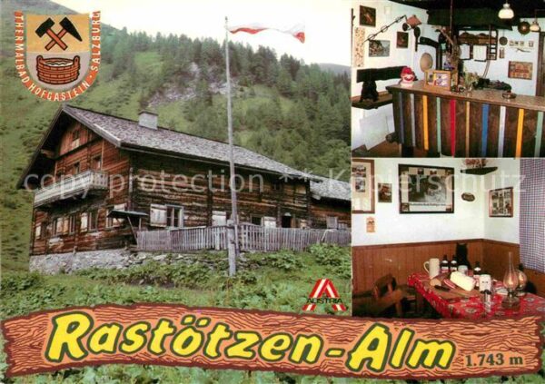 Bad Hofgastein Almhütte Rastötzen Alm