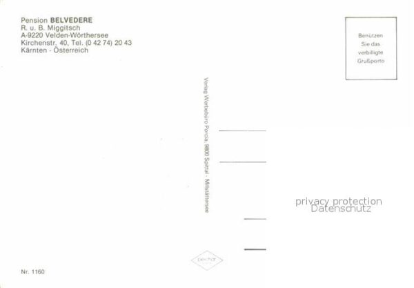 Velden Woerthersee Pension Belvedere – Bild 2