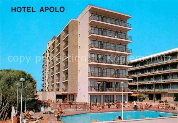 Can Pastilla Palma de Mallorca Hotel Apolo Swimming Pool
