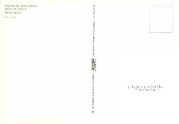 Can Pastilla Palma de Mallorca Hotel Apolo Swimming Pool – Bild 2