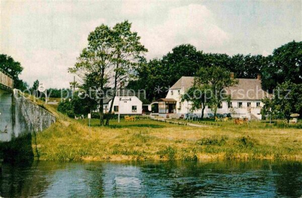 Grauballe Svostrup Kro Gaststätte am Fluss