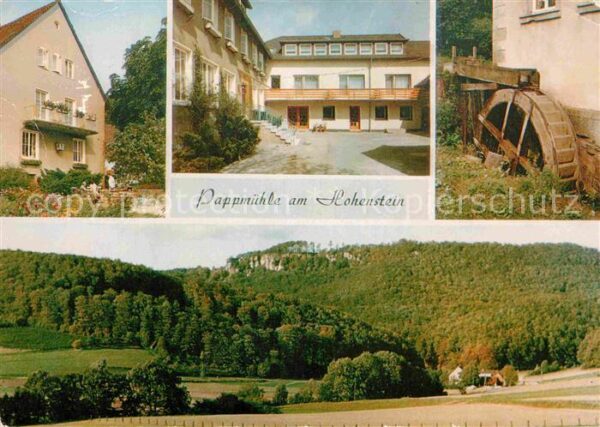 Zersen Gasthaus Pension Pappmühle am Hohenstei