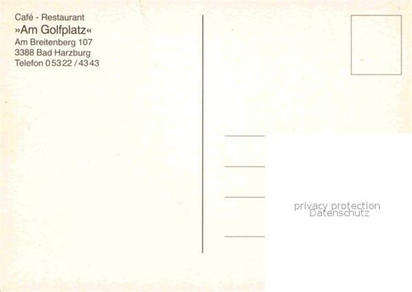 Bad Harzburg Cafe Restaurant Am Golfplatz – Bild 2