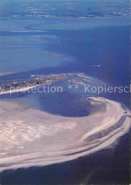 Wittduen Amrum Nordseeinsel Kniepsand Sände Priele Ins