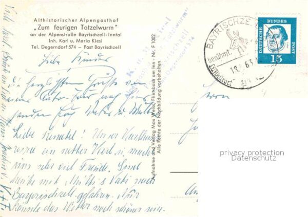 Bayrischzell Althistorischer Alpengasthof Zum feurig – Bild 2