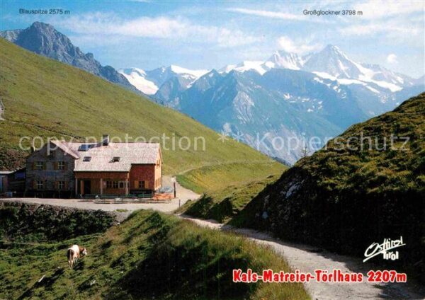 Kals Grossglockner Kals Matreier Törlhaus mit Blick zum Gr