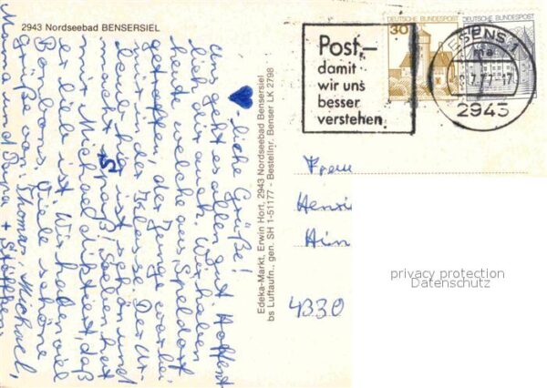 Bensersiel Hafen Fliegeraufnahme – Bild 2