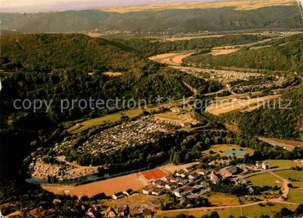 Heimbach Eifel Fliegeraufnahme