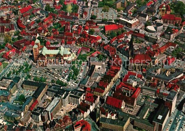 Muenster Westfalen Dom Lambertikirche Prinzipalmarkt Flieg