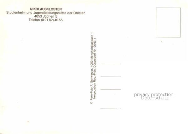 Juechen Nikolauskloster Studienheim Jugendbildu – Bild 2