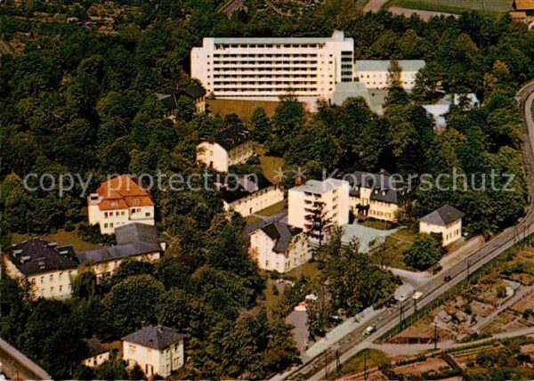 Bayreuth Klinik Herzoghöhe Fliegeraufnahme