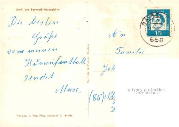 Bayreuth Klinik Herzoghöhe Fliegeraufnahme – Bild 2