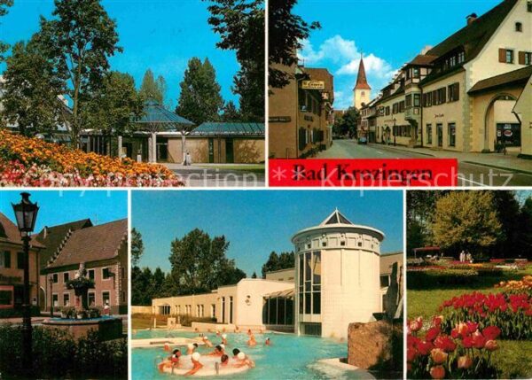 Bad Krozingen Teilansichten Thermalkurort Kurhaus The