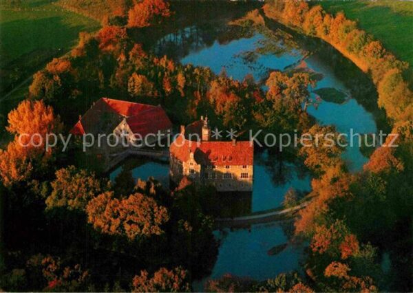 Luedinghausen Burg Vischering Herbststimmung Fliegera