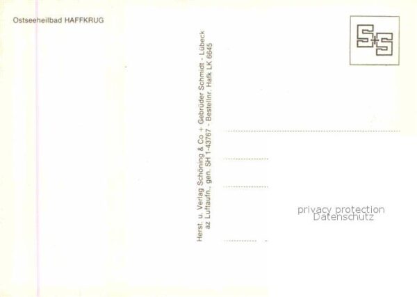Haffkrug Ostseebad Fliegeraufnahme – Bild 2