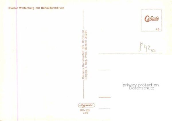 Weltenburg Kelheim Fliegeraufnahme Kloster Weltenburg mit – Bild 2