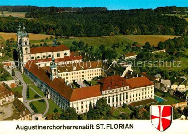 St Florian Fliegeraufnahme Augustiner Chorherrenst