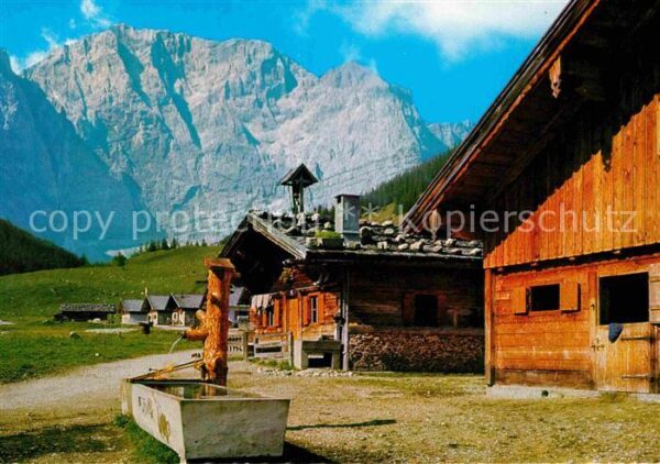 Garmisch-Partenkirchen In der Eng mit Karwendel