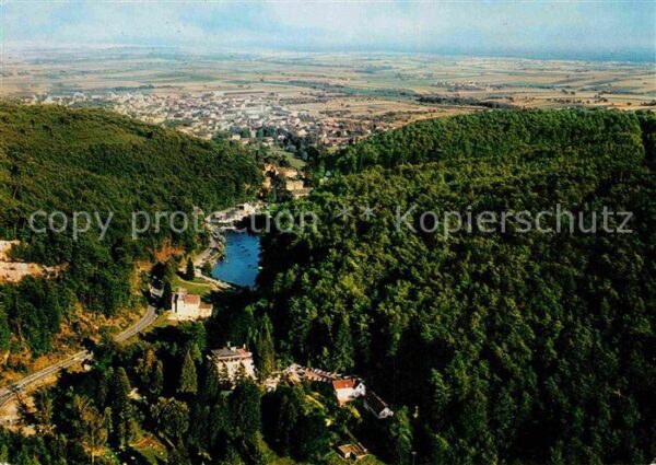 Bad Bergzabern Fliegeraufnahme Kneippheilbad