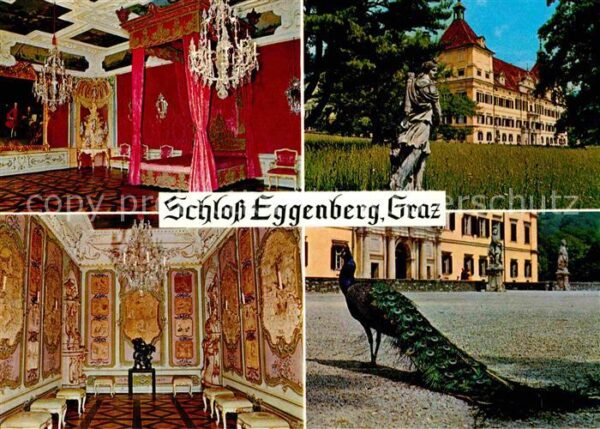 Graz Steiermark Schloss Eggenberg Jagdmuseum Zimmer Pfa
